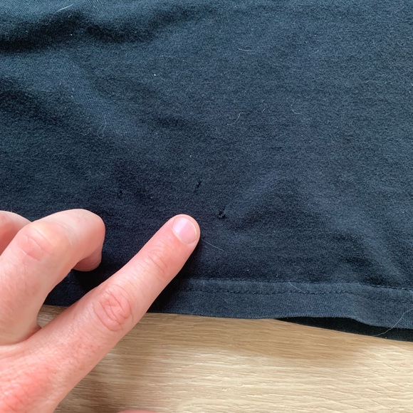 Art Andy Everson Skull black Men’s Large T-shirt Front and Back Graphic - Picture 4 of 10